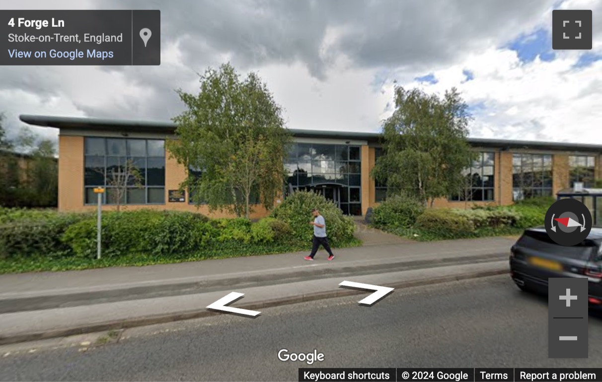 Street View image of Forge Lane, Stoke-on-Trent, Staffordshire