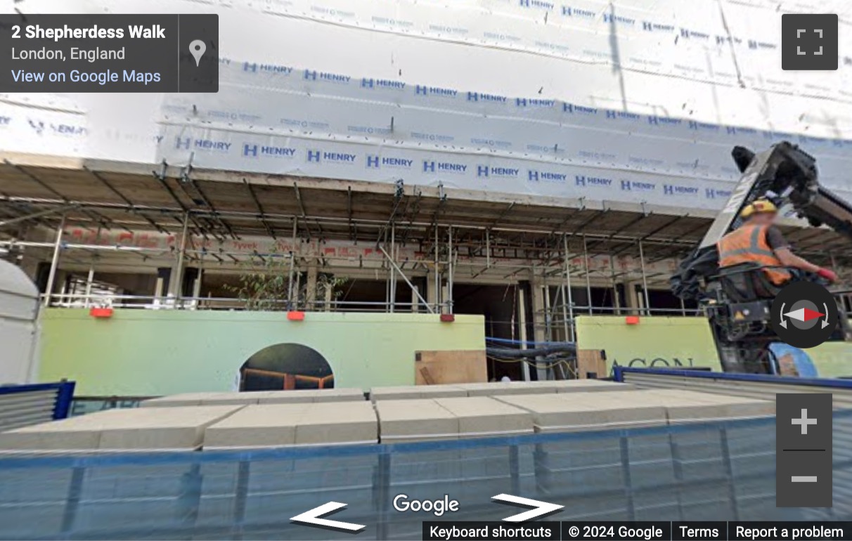 Street View image of 225 City Road, The Arc, Central London, EC1V, UK