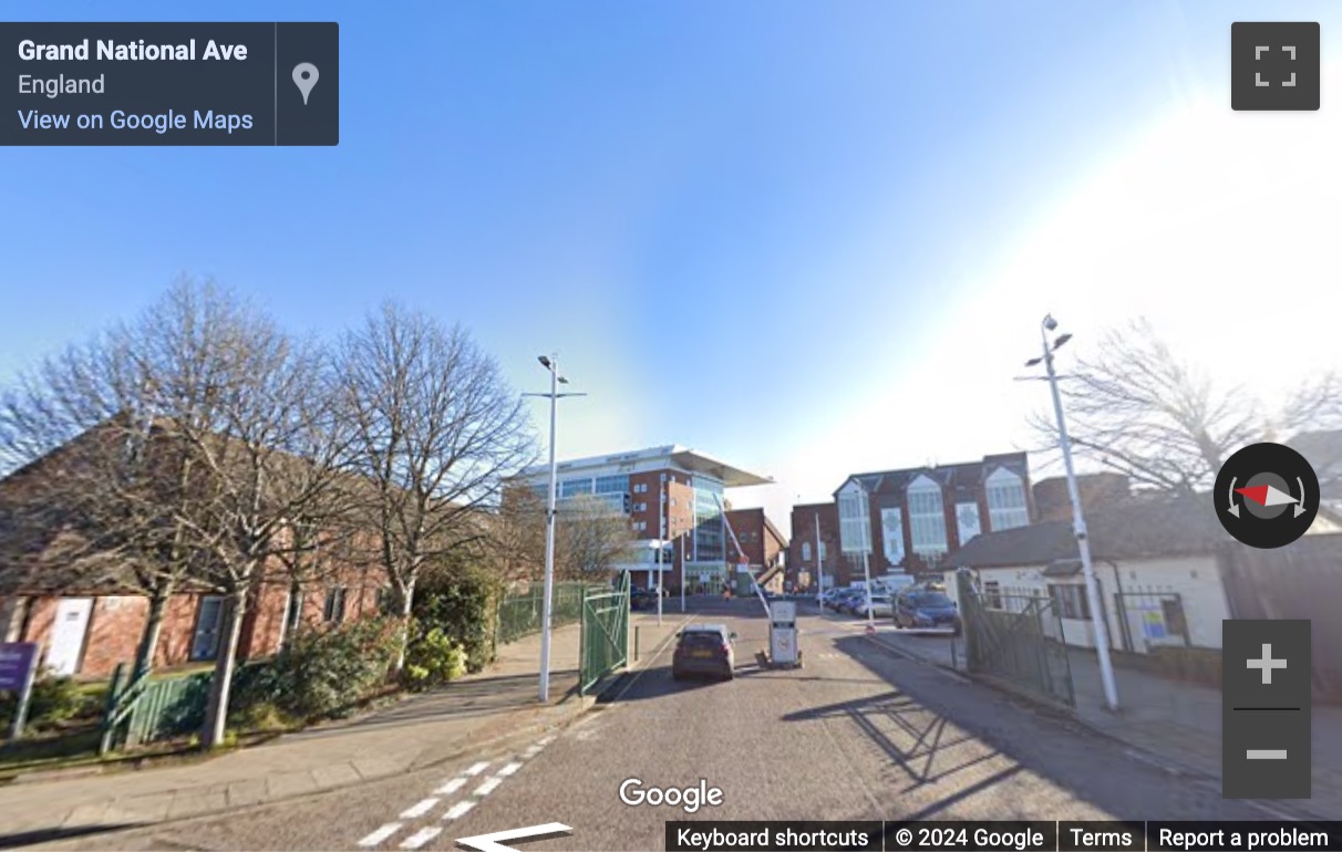 Street View image of Ormskirk Road, Aintree Racecourse Executive Box, Aintree, Liverpool, Merseyside