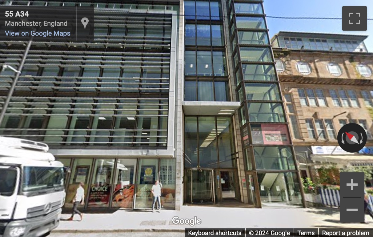 Street View image of 55 Princess Street, Manchester