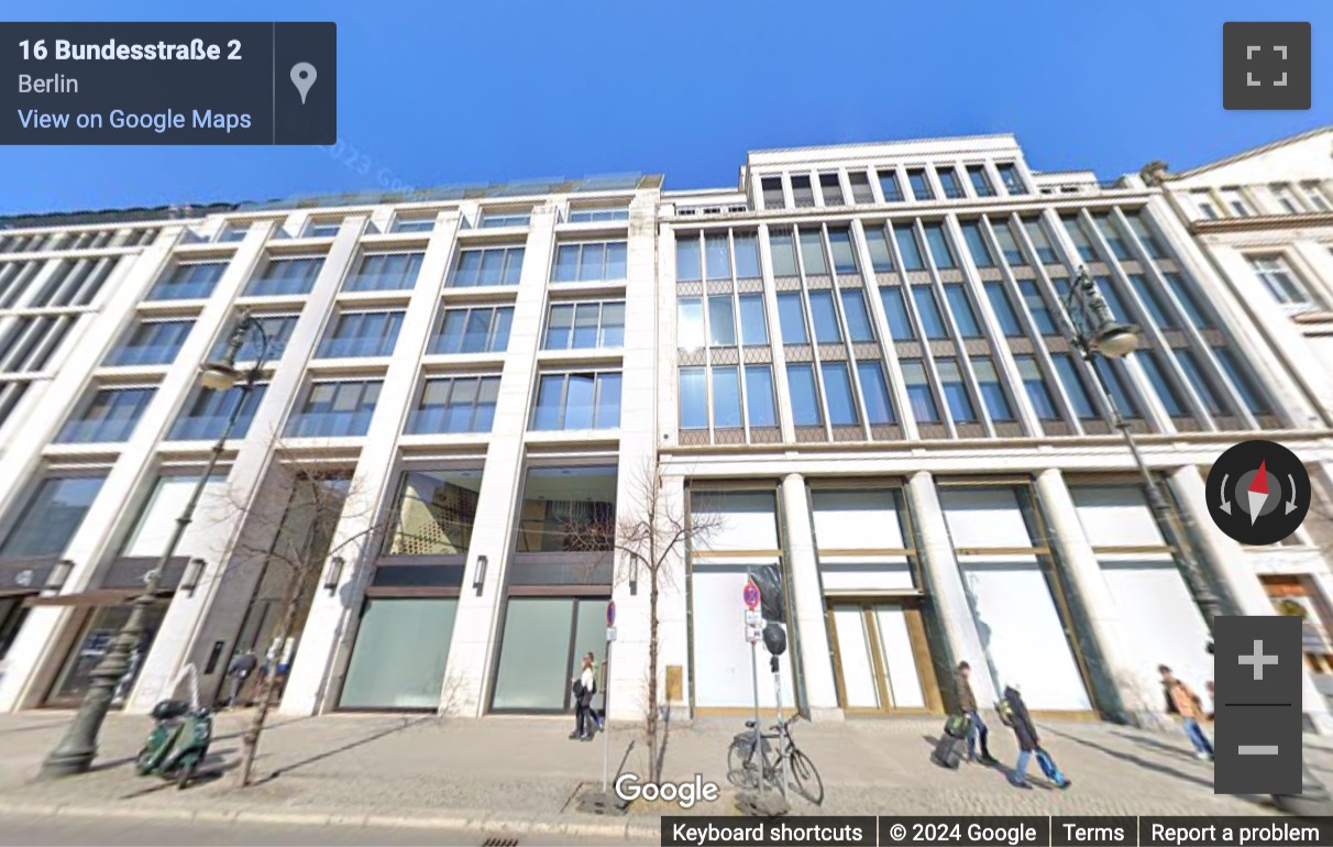 Street View image of Friedrichstraße 88, Berlin, Brandenburg