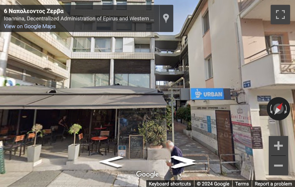 Street View image of Street Napoleontos Zerva 10, Thessaloniki