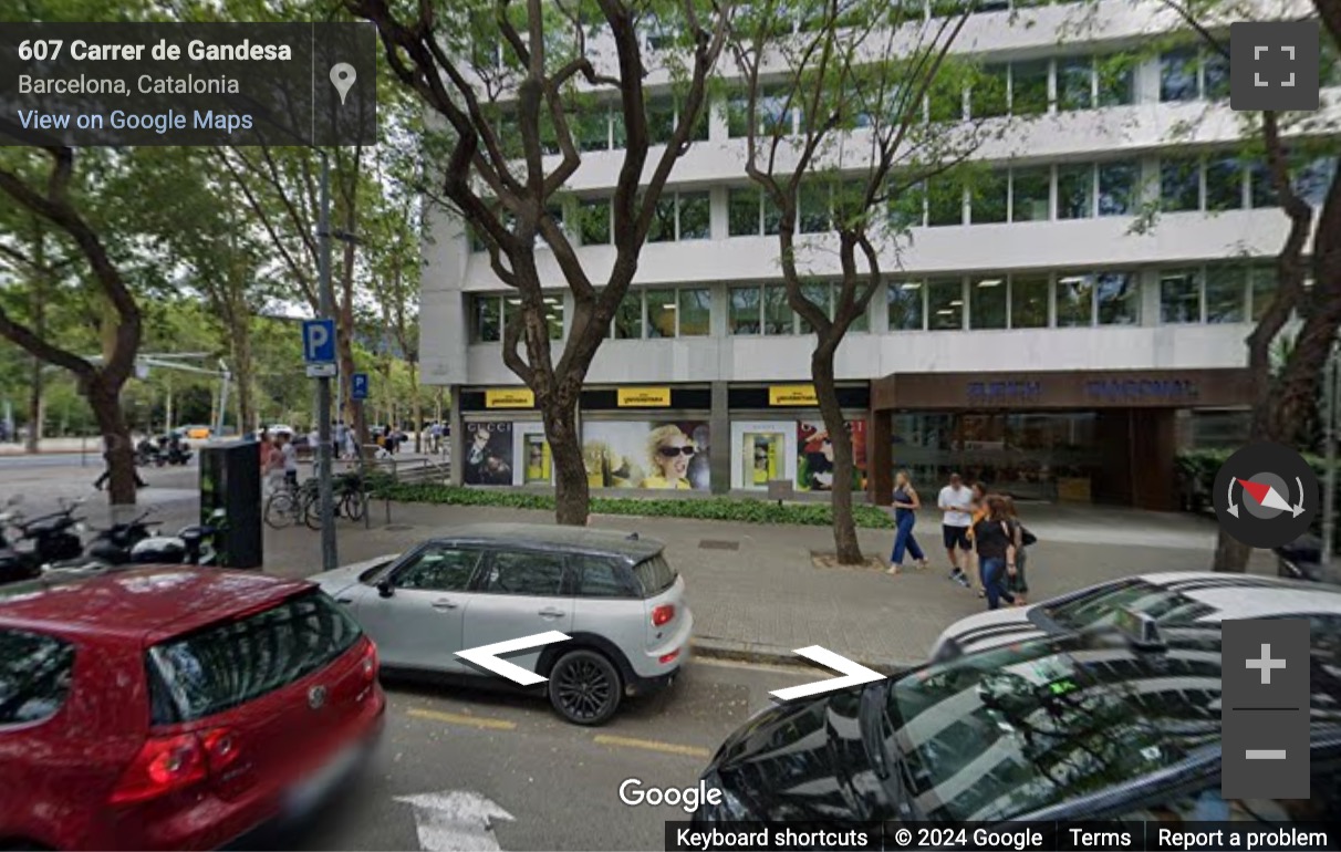 Street View image of Avenida Diagonal 601, Planta 8, Networkia Diagonal, Barcelona