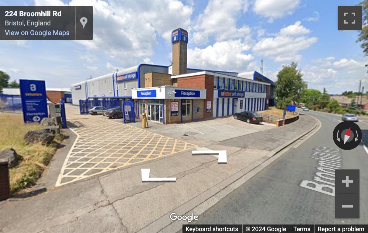 Street View image of 214, 224 Broomhill Road, Bristol