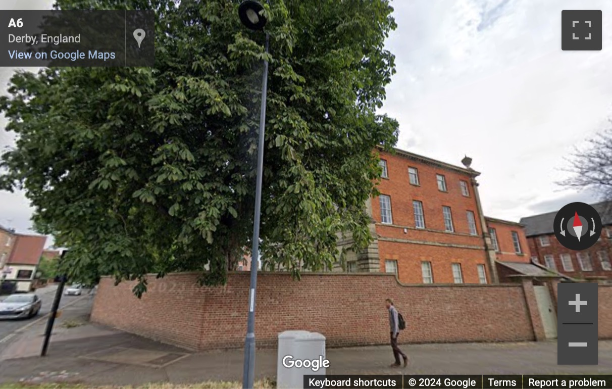 Street View image of St Helen’s House, King Street, Derby