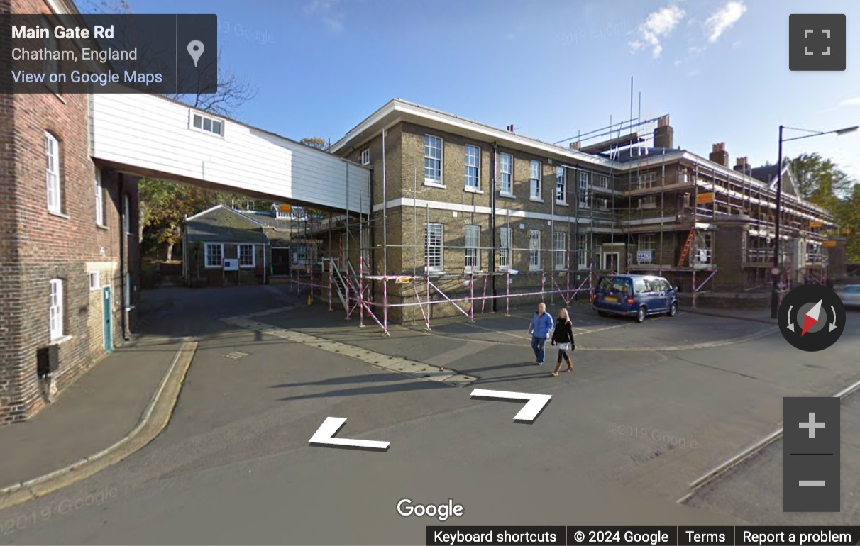 Street View image of Main Gate Road, The Historic Dockyard, Chatham, Kent