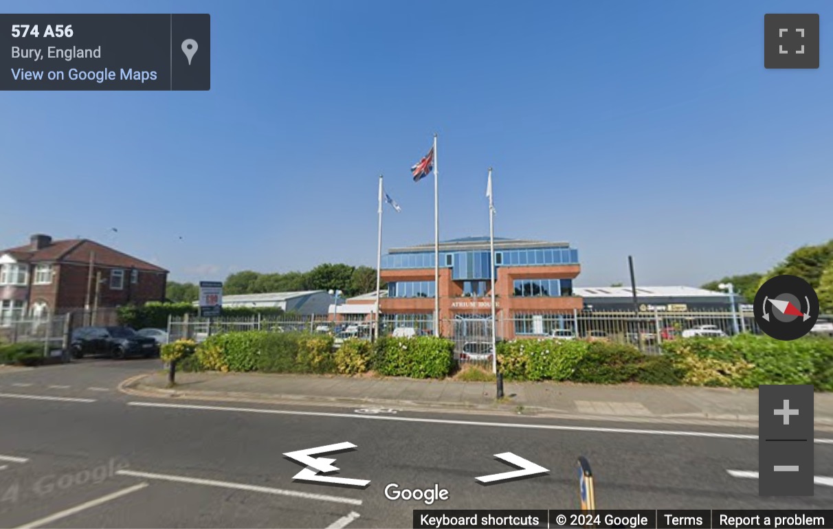 Street View image of Atrium House, 574 Manchester Road, Bury