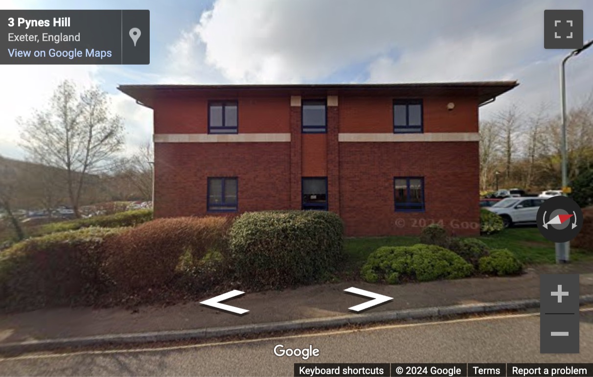 Street View image of Pynes Hill Business Centre, Exeter, Devon