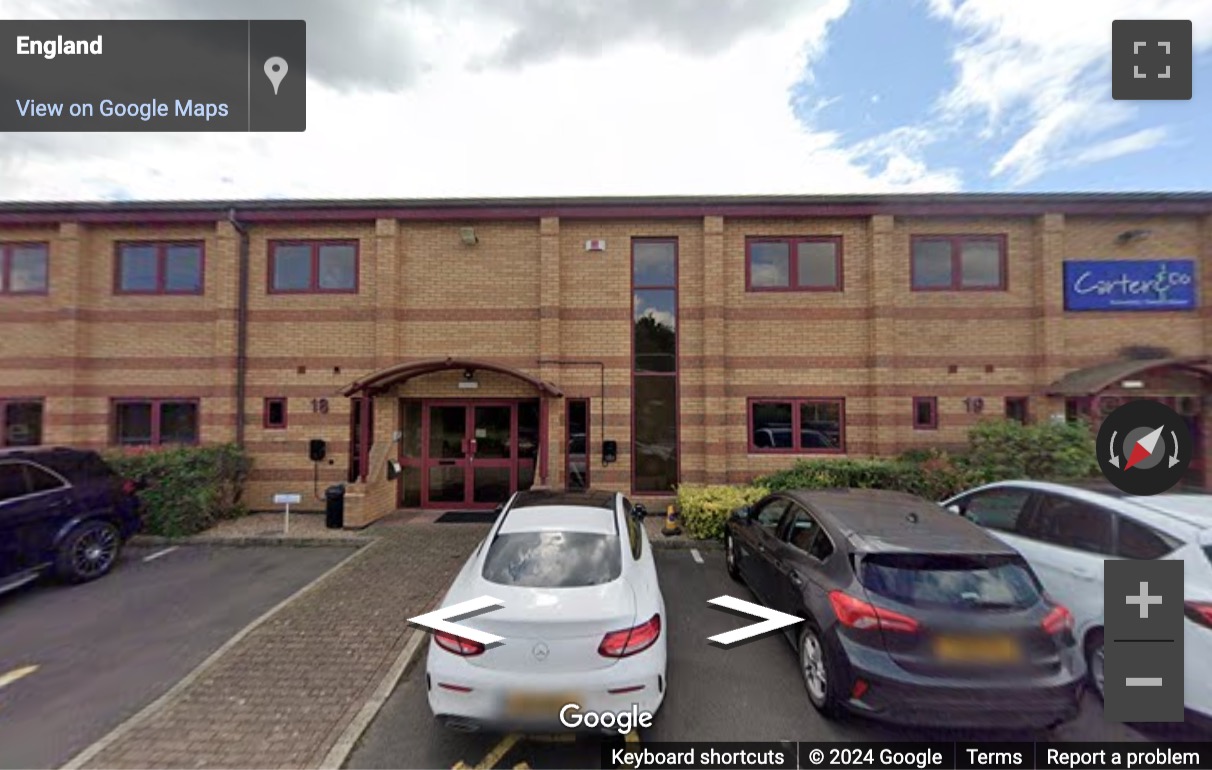 Street View image of 18 Warren Park Way, Enderby, Leicester