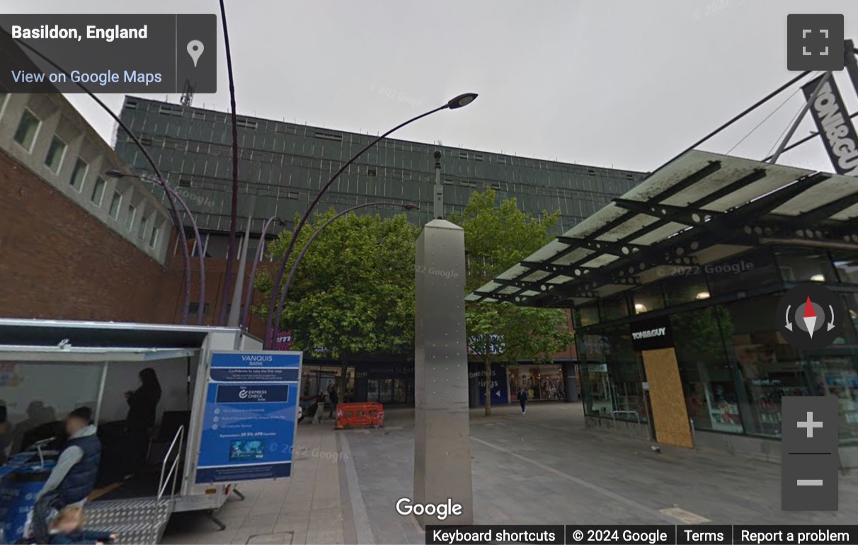 Street View image of 7 High Pavement, The Workspace, Basildon, Essex