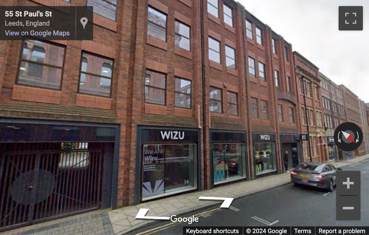 Street View image of 55 St Paul’s Street, Leeds, West Yorkshire