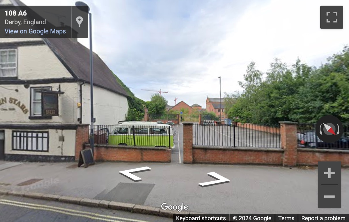 Street View image of Pearson Building, King Street, Derby