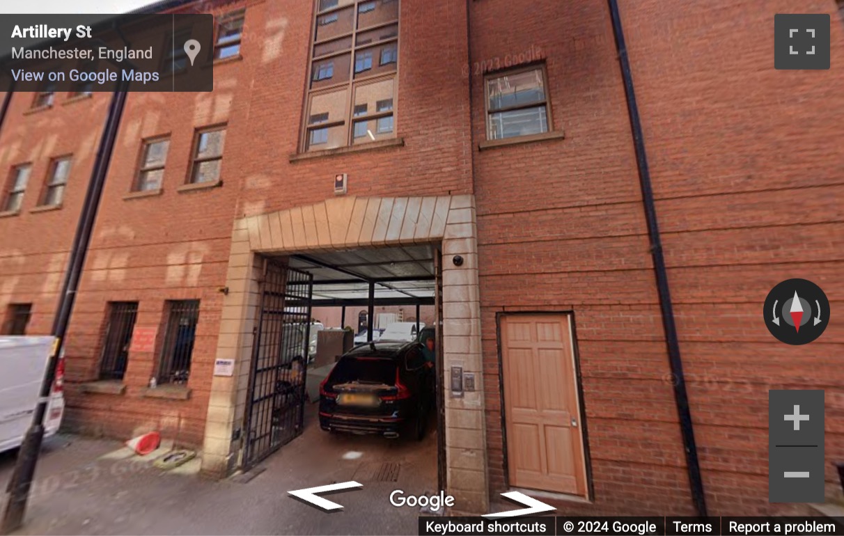 Street View image of 22 St John Street, Manchester