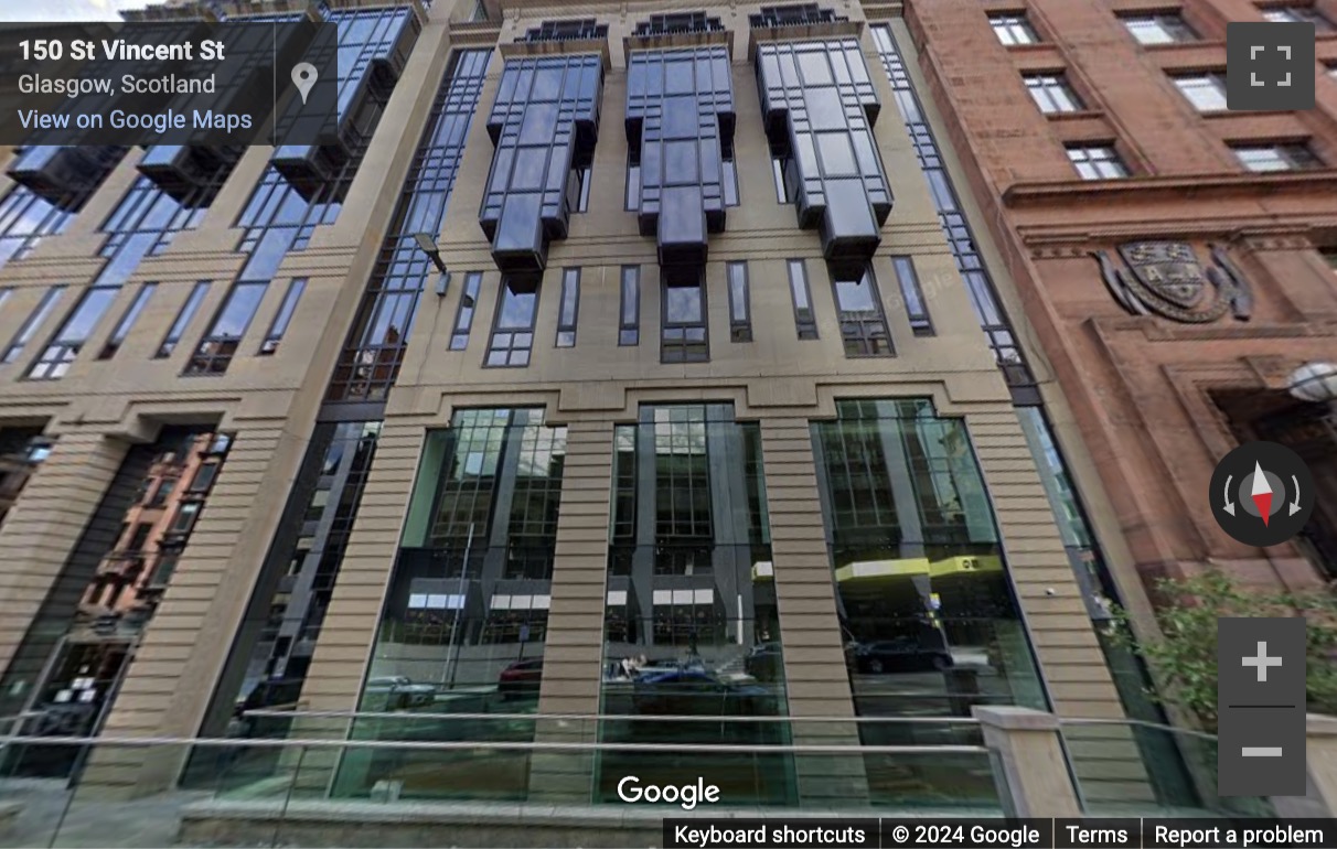 Street View image of 139 Saint Vincent Street, Glasgow