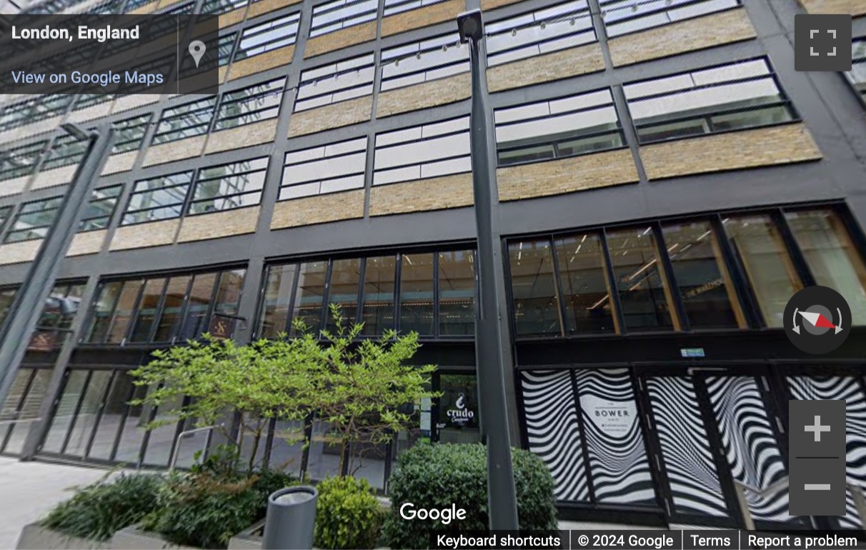 Street View image of 207 Old Street, The Bower, Central London, EC1V, UK