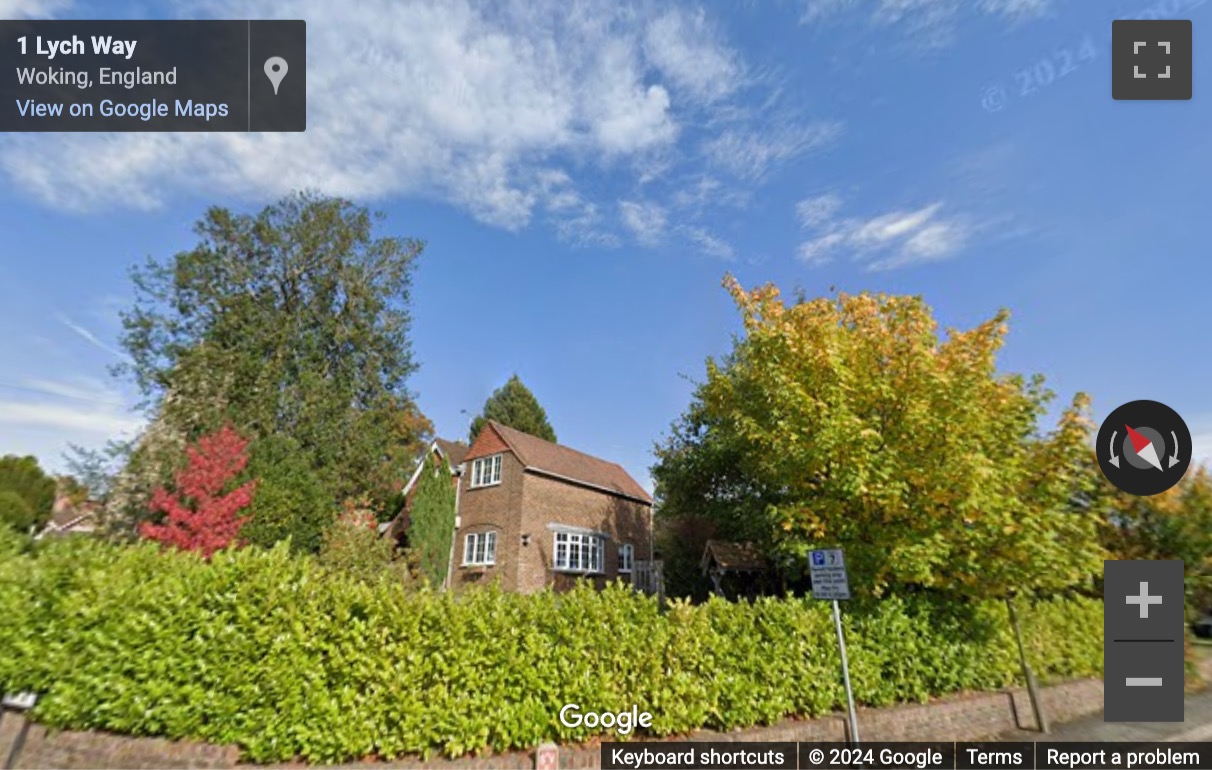 Street View image of Export House, Cawsey Way, Woking, Surrey