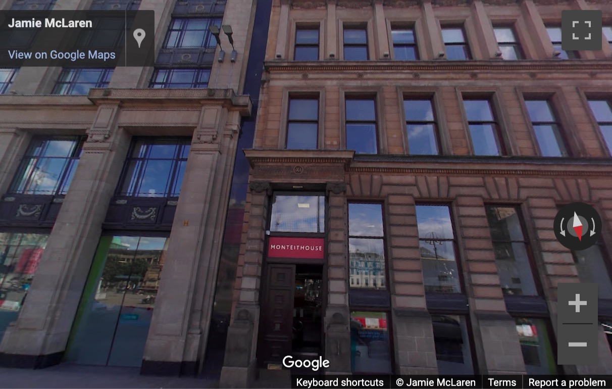 Street View image of 9 George Square, Glasgow