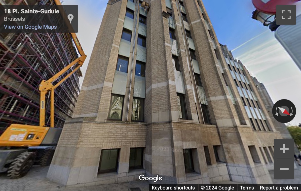 Street View image of Sinter-Goedeleplein 14, Brussels