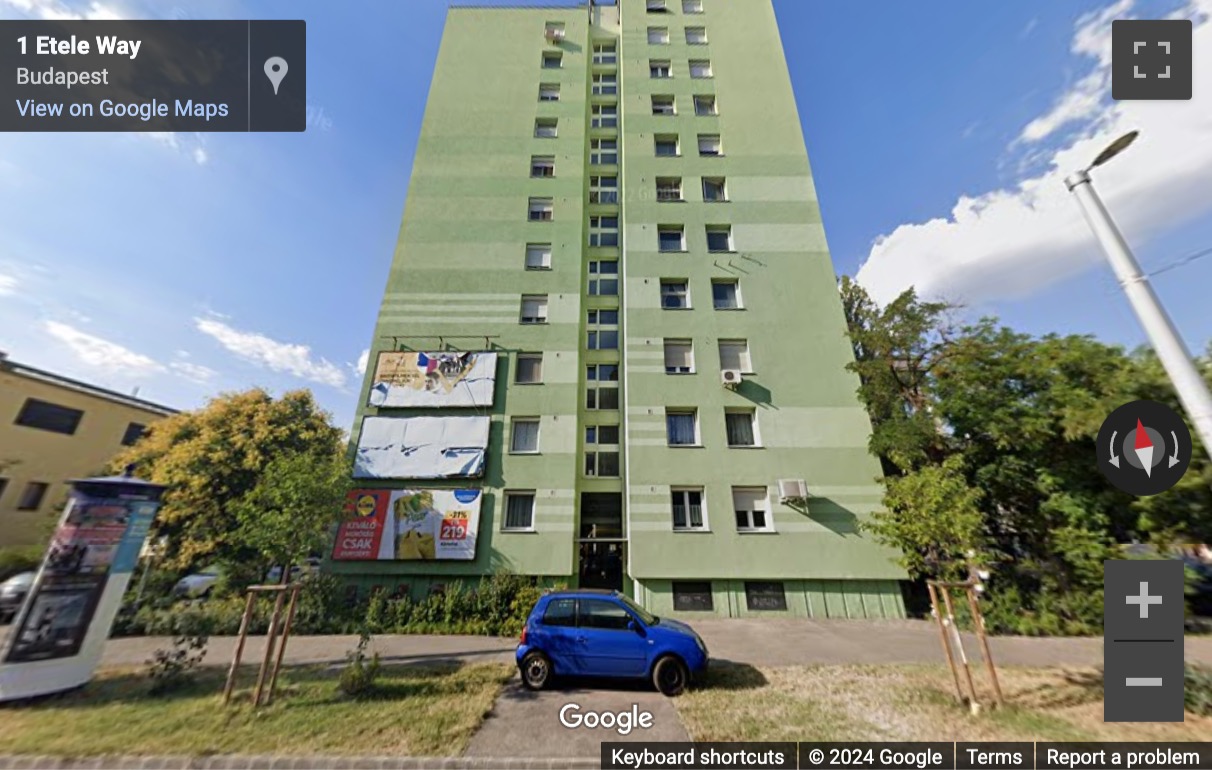 Street View image of Fehérvári Útca 99, Kelenföld, Budapest