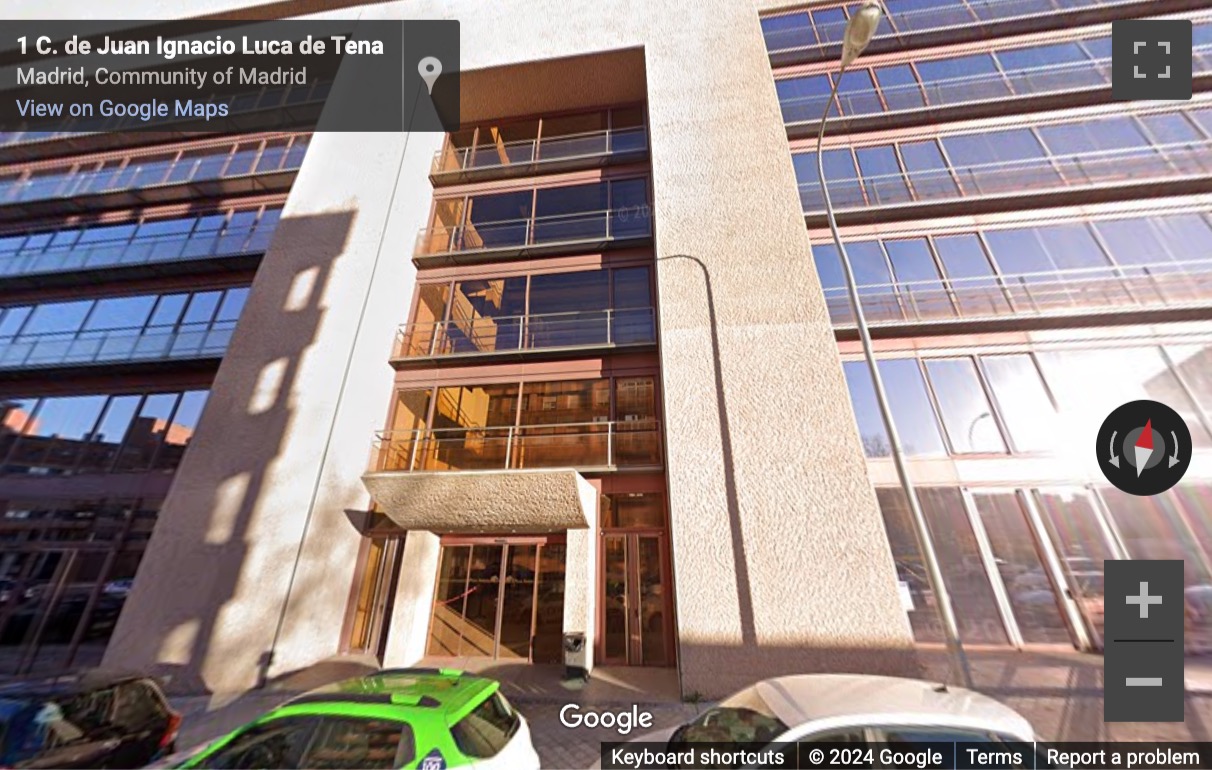 Street View image of Calle de Juan Luca de Tena 1, San Blas-Canillejas, Madrid