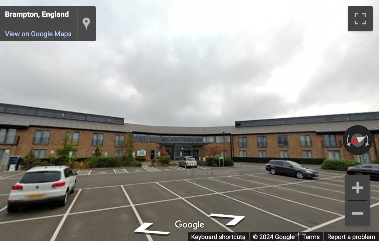 Street View image of Huntingdon Racecourse, Thrapston Rd, Brampton, Huntingdon, Cambridgeshire