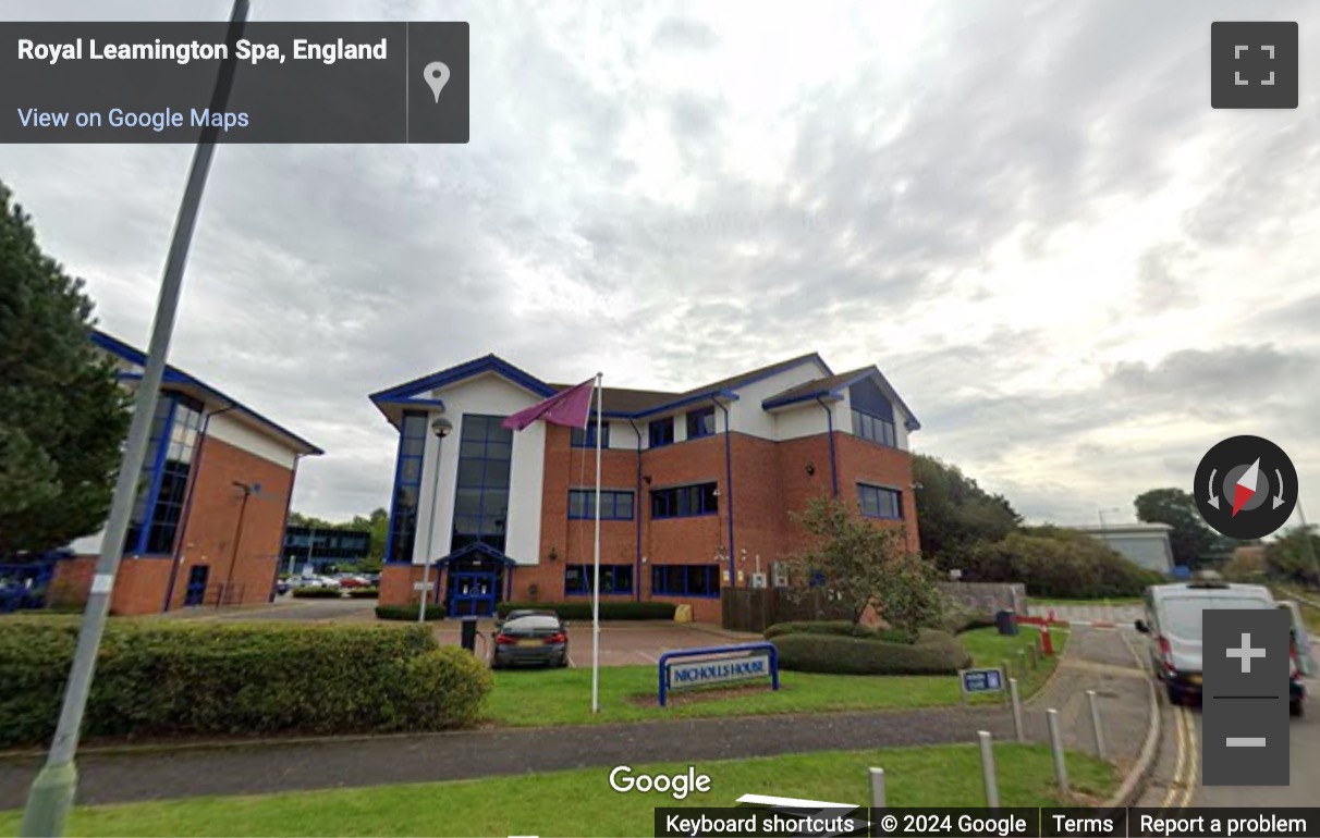 Street View image of Homer Close, Nicholls House, Royal Leamington Spa, Warwickshire