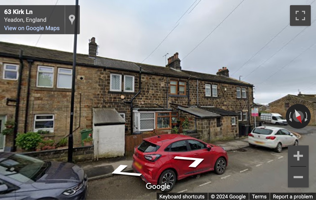 Street View image of Office 5 & 7, Kirkfields Business Centre, Kirk lane, Yeadon, Leeds