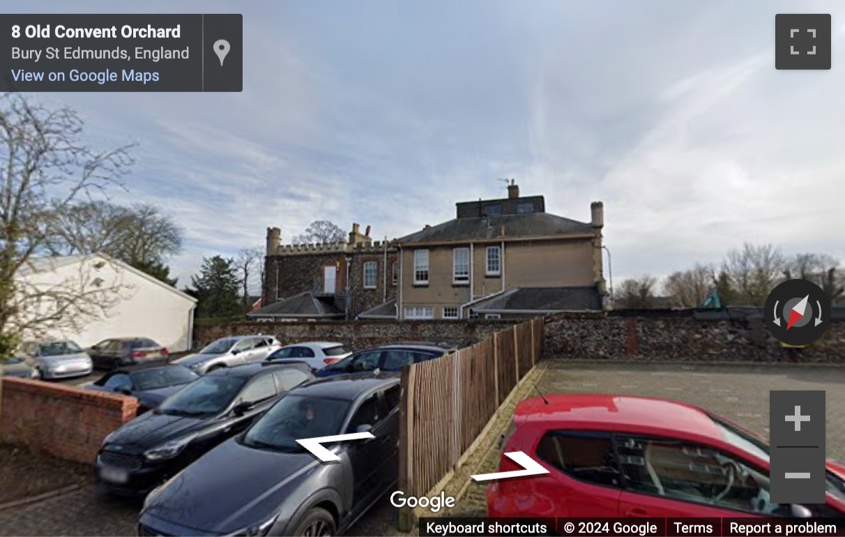 Street View image of The Gatehouse, 33, St Andrews Street South, Bury St Edmunds, Suffolk