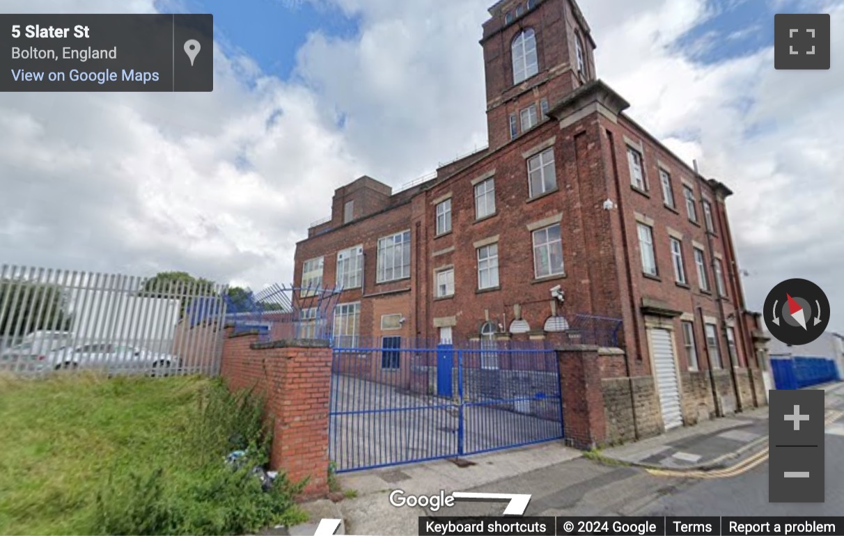 Street View image of Egyptian Mill, Egyptian Street, Bolton, Greater Manchester