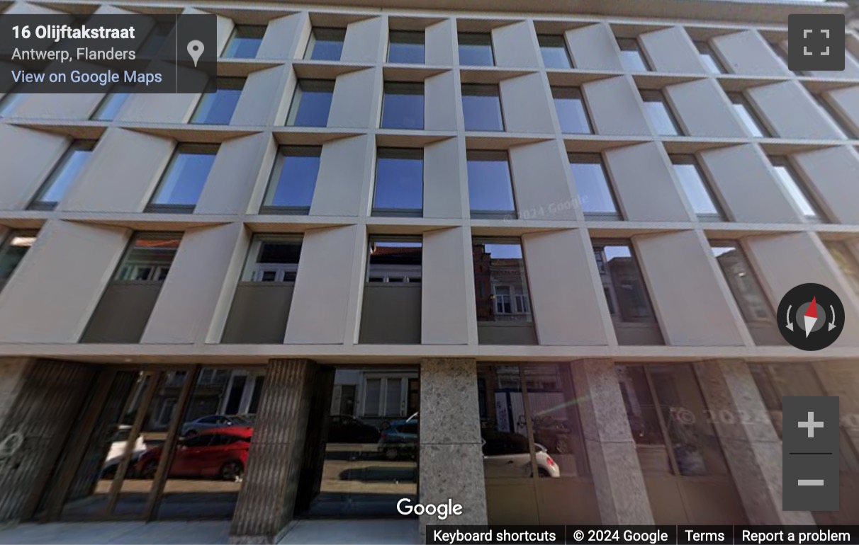 Street View image of 7-13 Olijftakstraat, Maritiem Huis, Antwerp