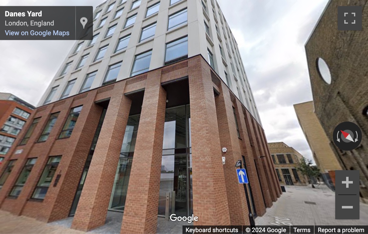 Street View image of Sugar House Island, High Street, Stratford, Central London, E15, UK