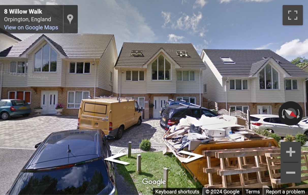 Street View image of Willow Walk, Locksbottom, Orpington