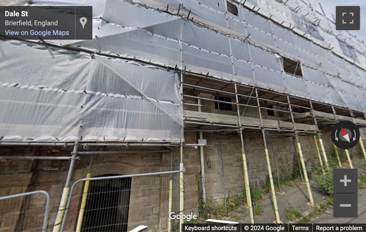 Street View image of Northlight Parade, Pendle Road, Brierfield, Nelson, Lancashire