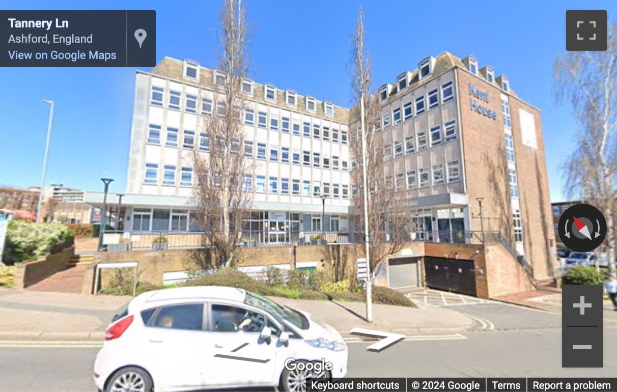 Street View image of Kent House, 81 Station Road, Ashford