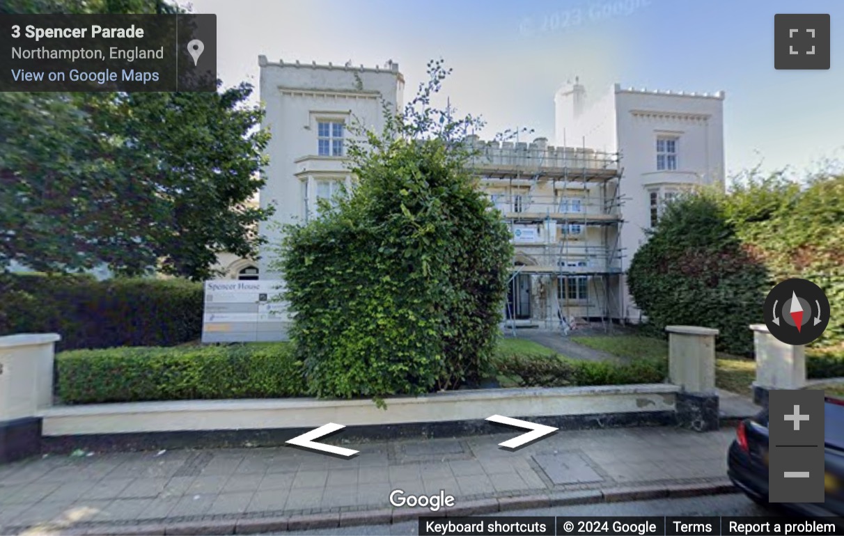 Street View image of 3 Spencer Parade, Spencer House, Northampton