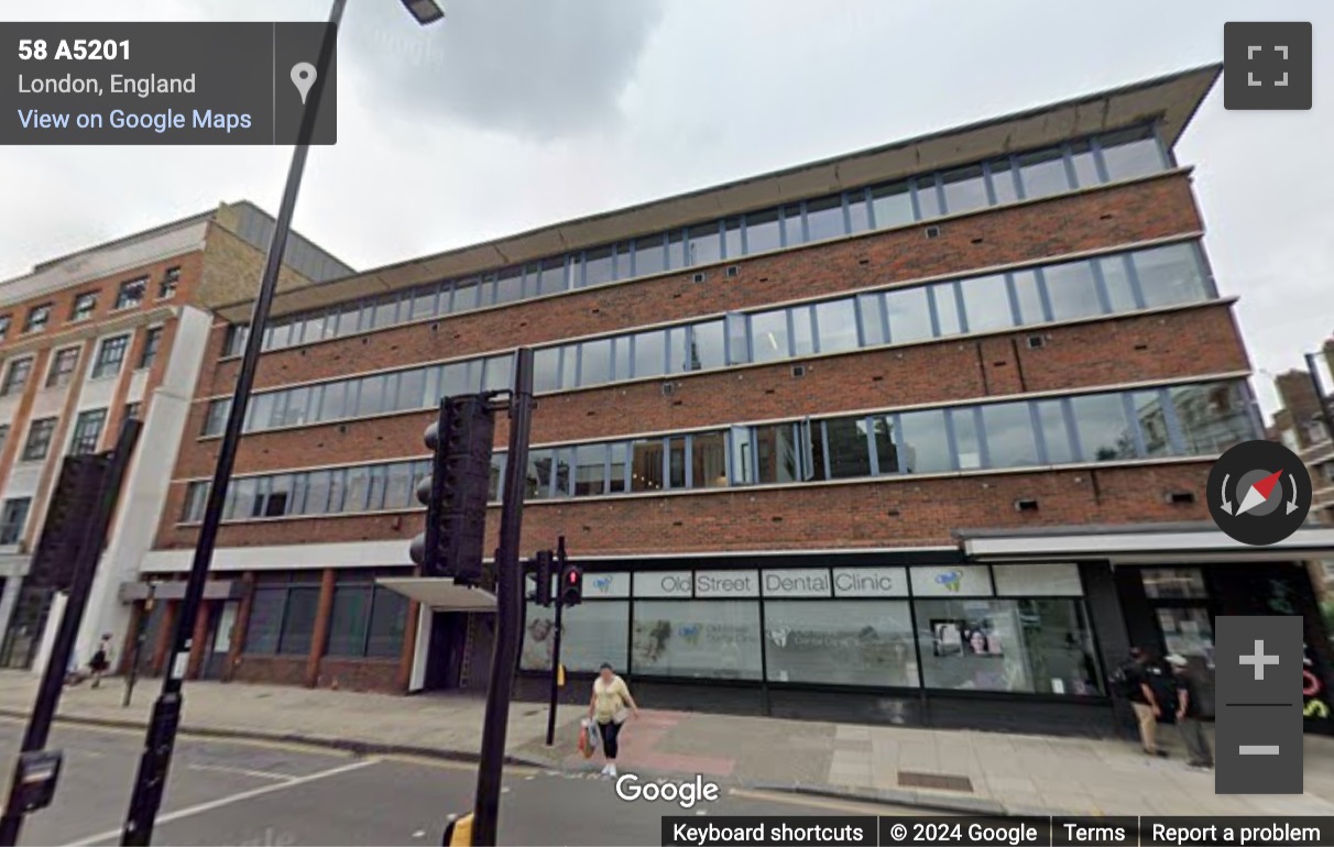 Street View image of The Old Street Workrooms, 69 Old Street, Central London, EC1V