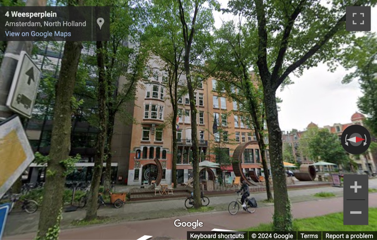 Street View image of Weesperplein, 4a, Amsterdam, North Holland