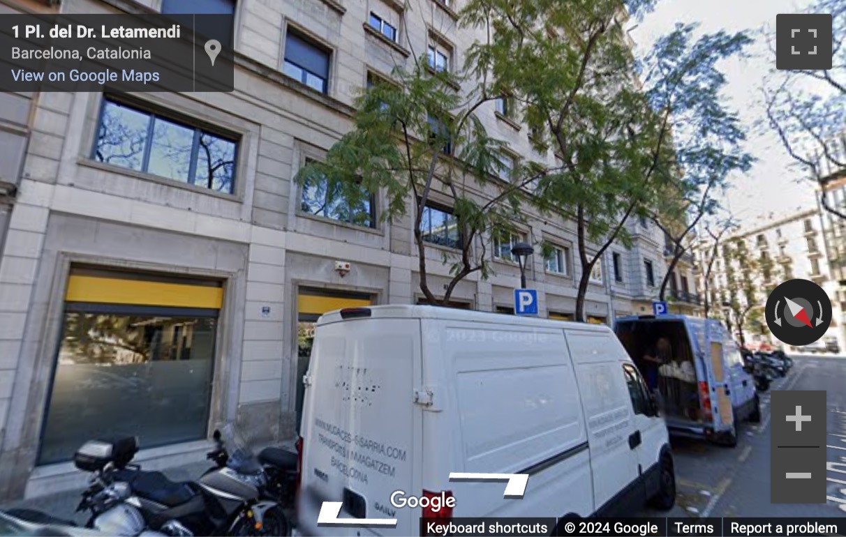 Street View image of Plaza Doctor Letamendi, 7, 3er piso, Barcelona