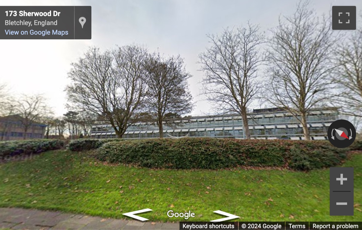 Street View image of Challenge House, Sherwood Drive, Milton Keynes, Buckinghamshire