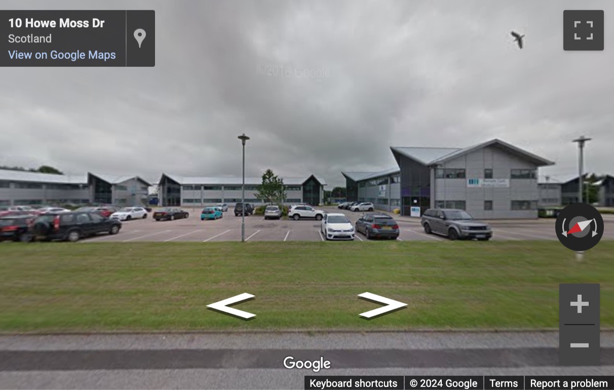 Street View image of Howe Moss Drive, Dyce, Aberdeen, Scotland