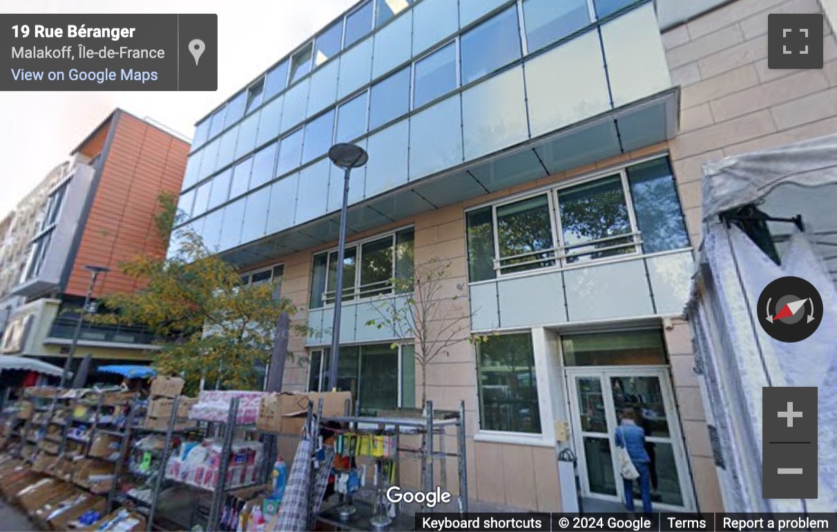 Street View image of 1 Rue Augustine Variot, Malakoff, Hauts-de-Seine