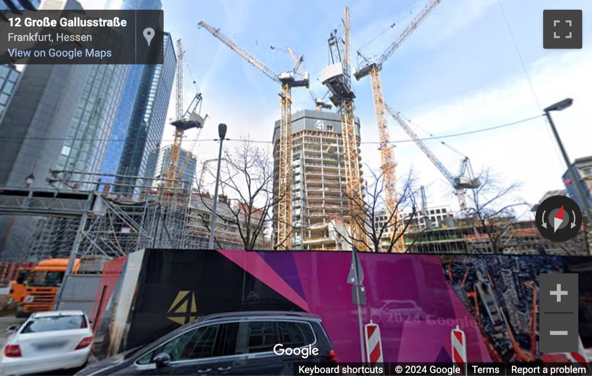 Street View image of Große Gallusstraße 14, Frankfurt, Hessen