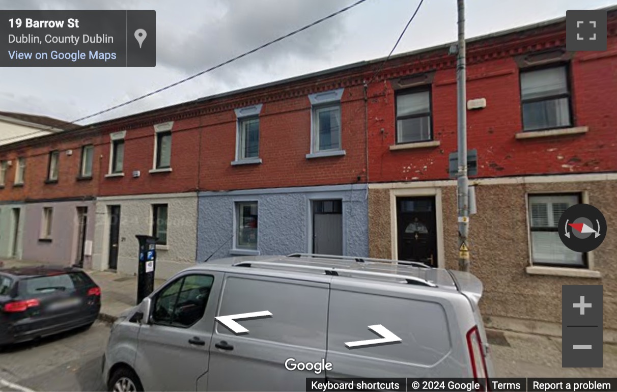 Street View image of 20 Barrow Street, Dublin 4