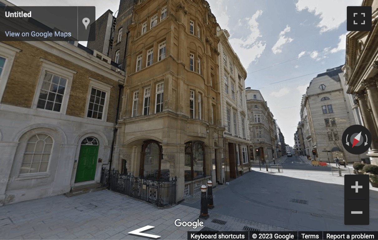 Street View image of Blackwell House, Guildhall Yard, Central London, EC2V, UK