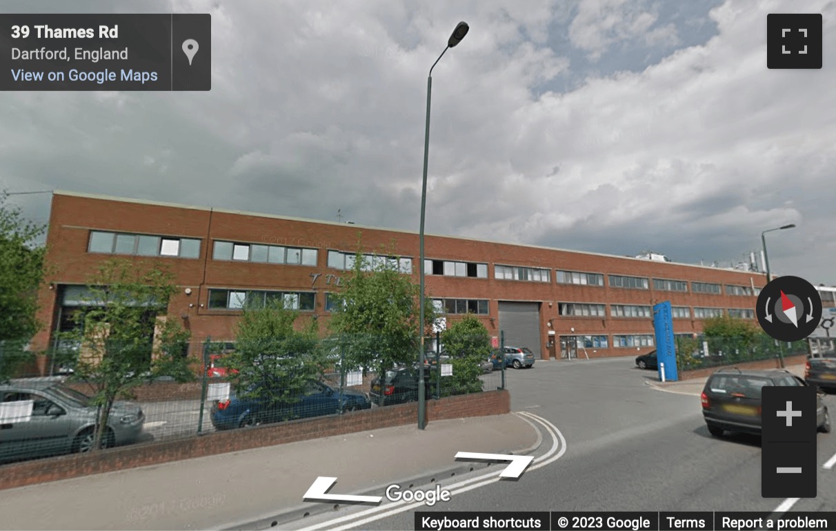 Street View image of Howbury Technology Centre, Texcel Business Park, Crayford, Dartford, Kent