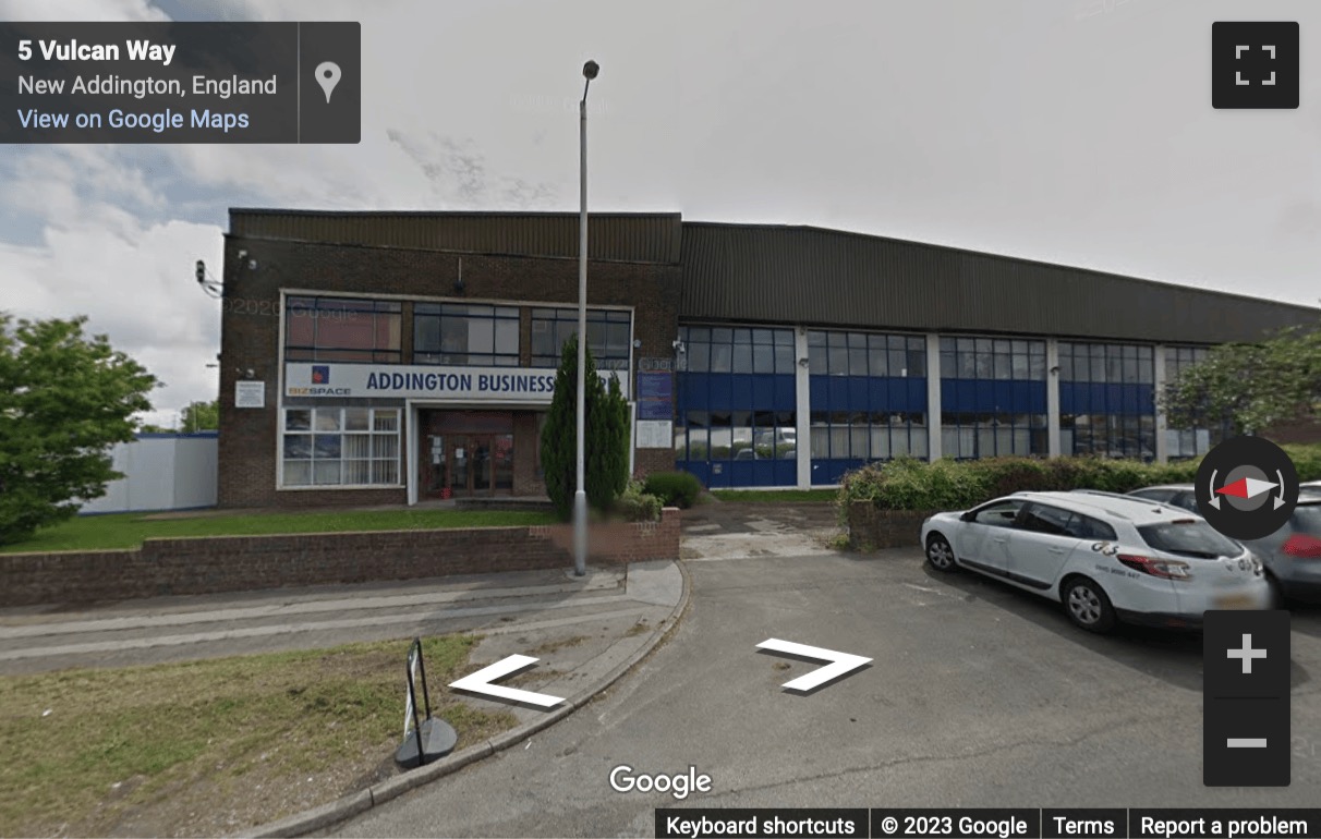 Street View image of Addington Business Centre, Vulcan Way, New Addington, Croydon, Surrey