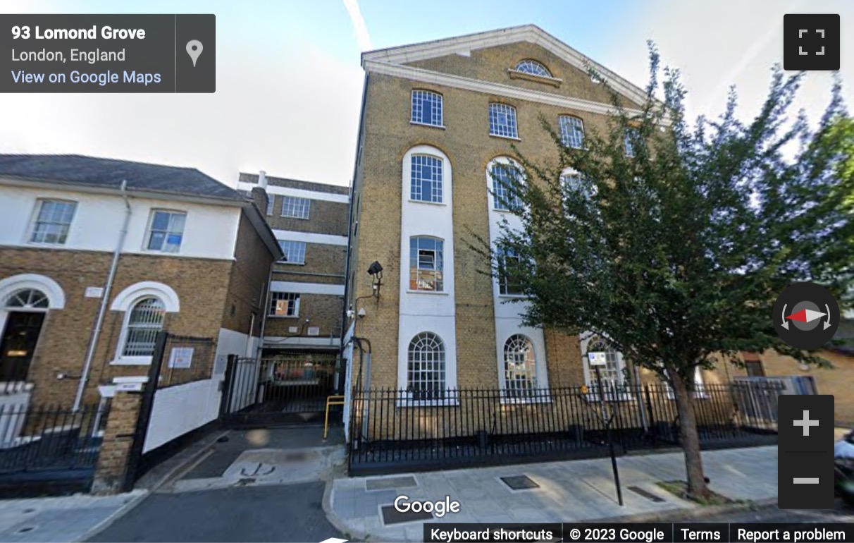 Street View image of Camberwell Business Centre, Lomond Grove, Camberwell, London, SE5