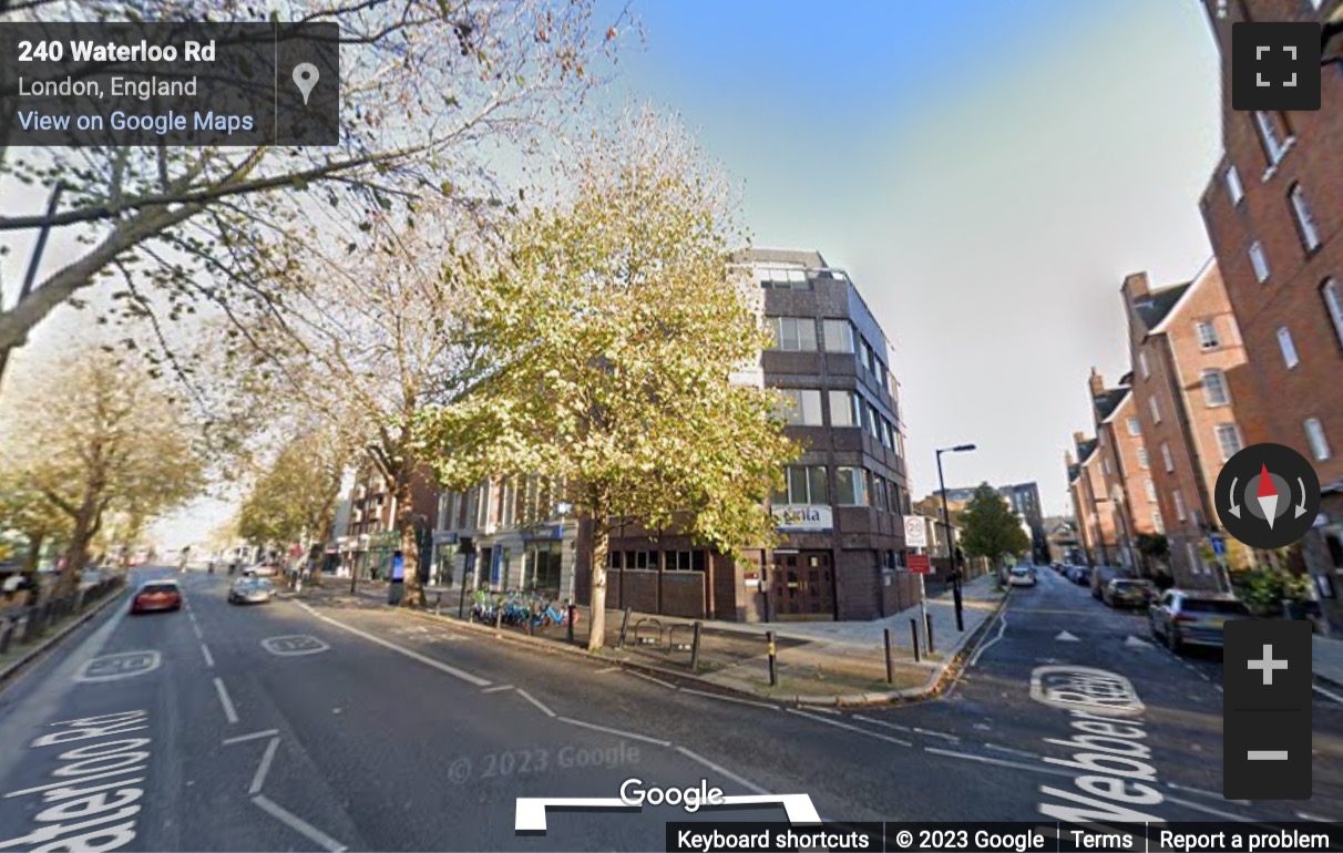 Street View image of Waterloo House, 207 Waterloo Road, Central London (Just opened! ), Central London, SE1