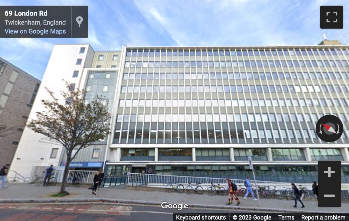 Street View image of Regal House, 70 London Road, Twickenham, Middlesex