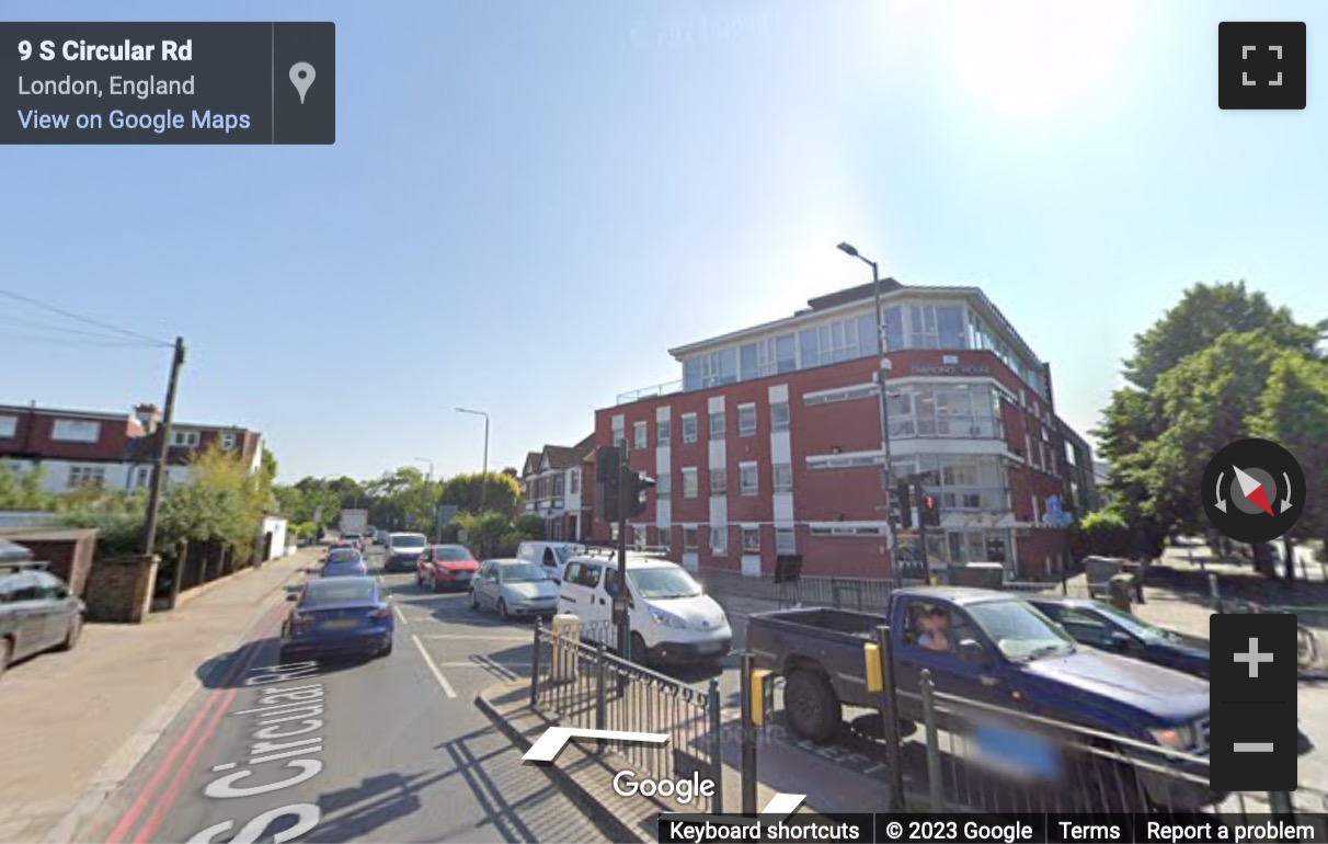 Street View image of Diamond House, Lower Richmond Road, Richmond, Surrey